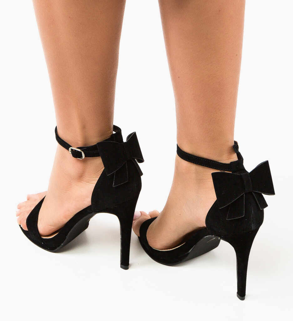 Sandale dama Tartillas Negre
