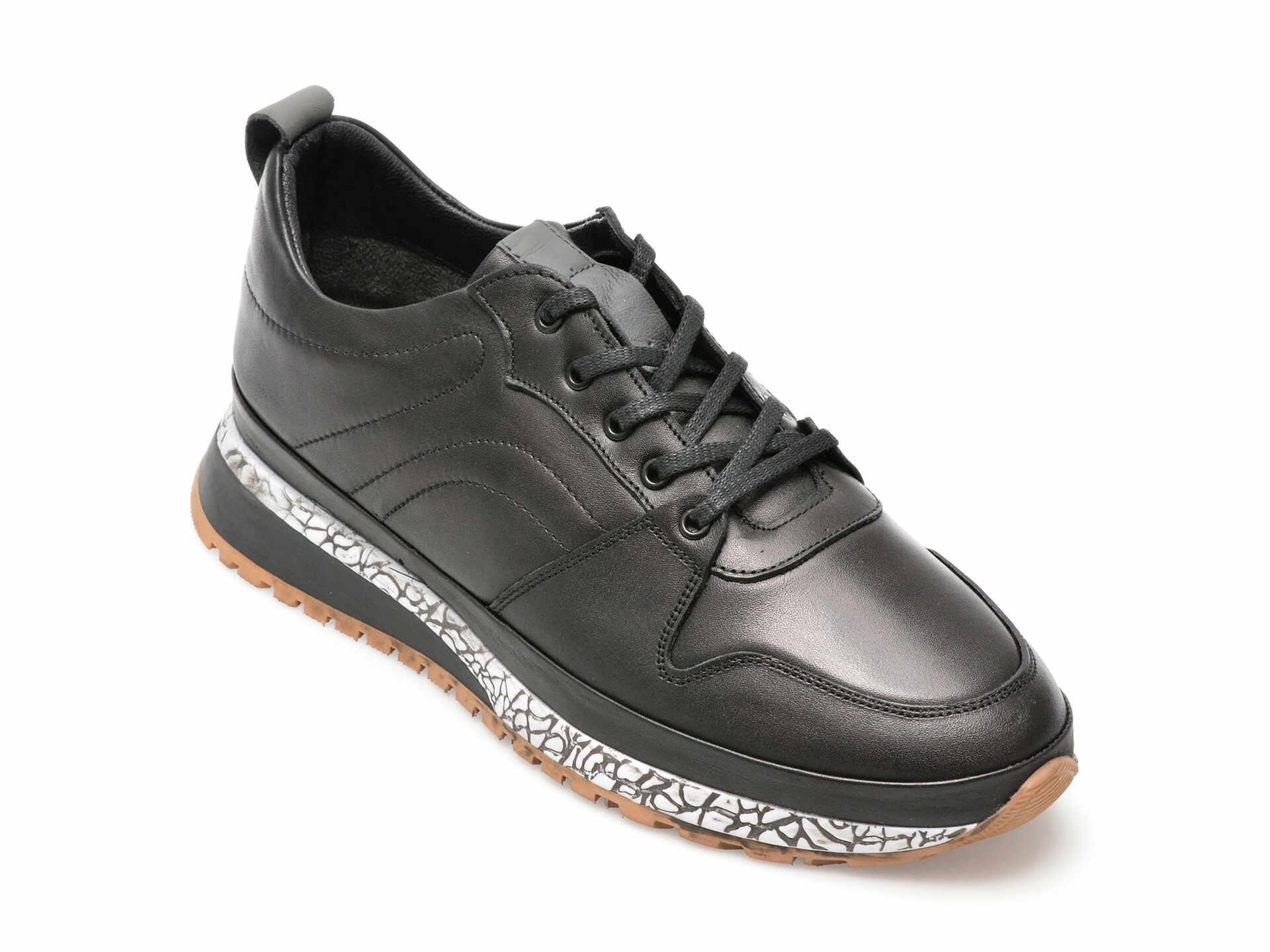 Pantofi AXXELLL negri, NY203, din piele naturala