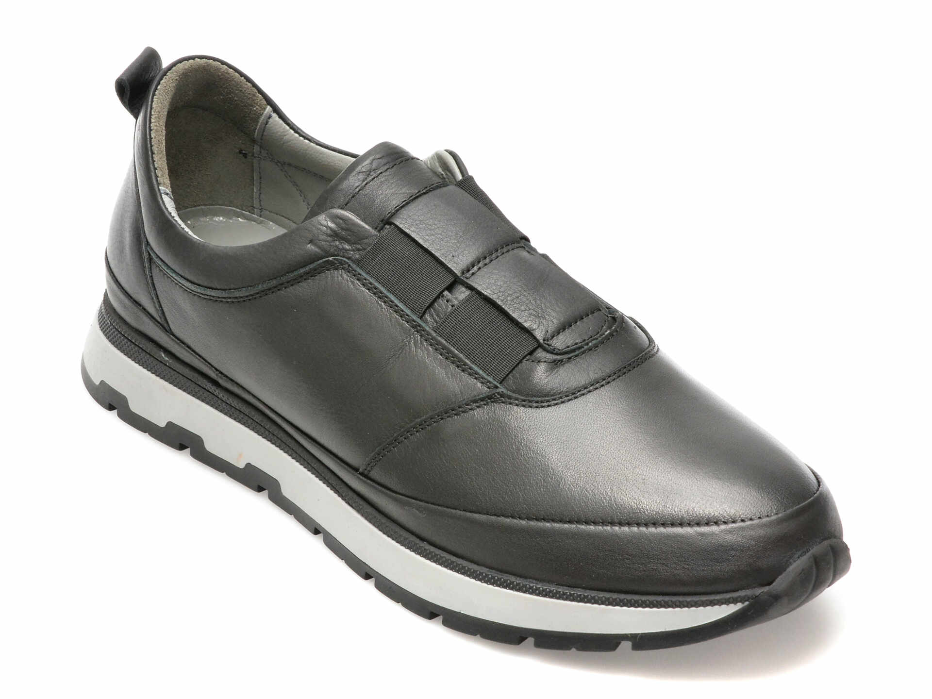 Pantofi AXXELLL negri, SY701, din piele naturala
