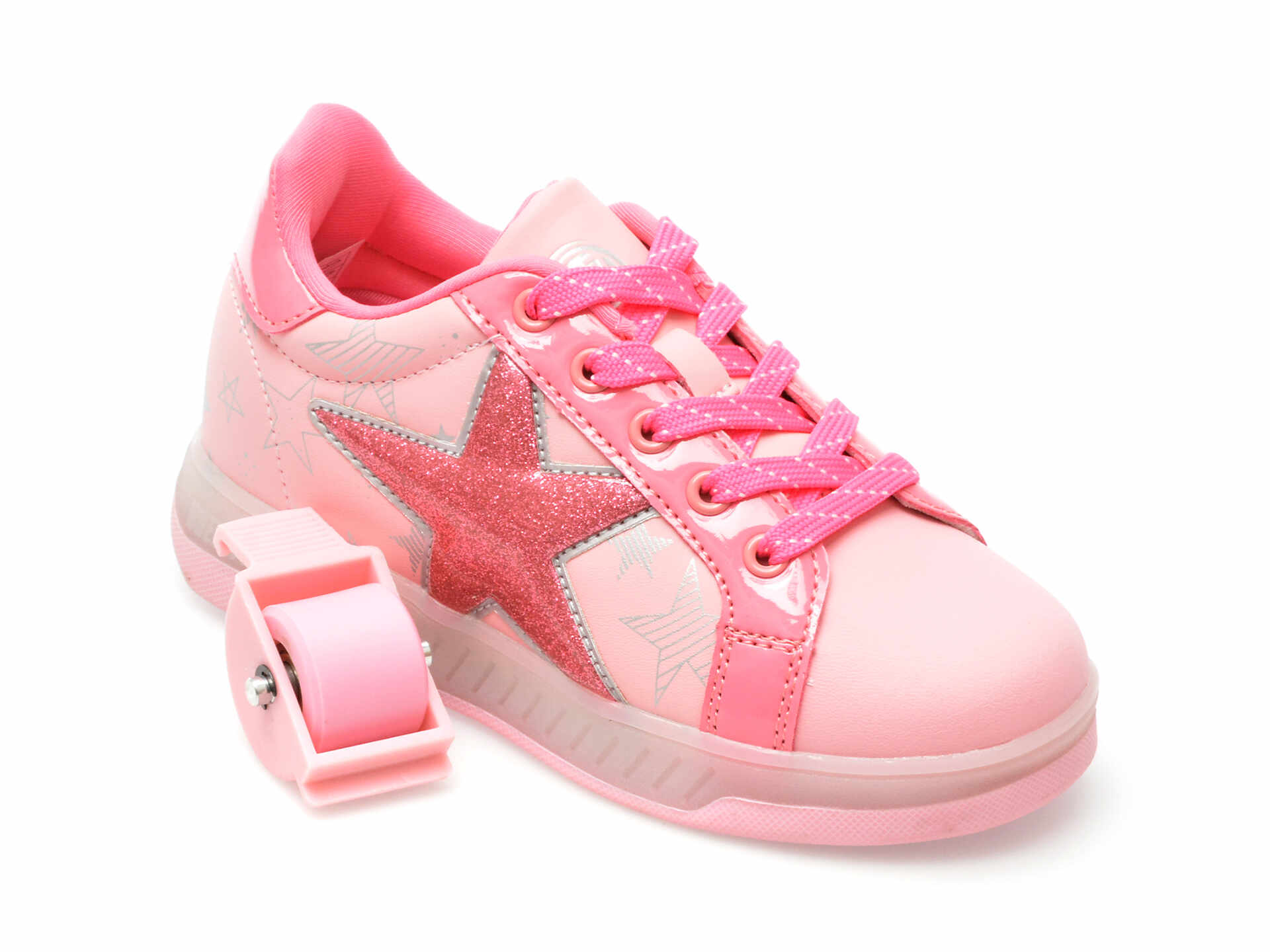 Pantofi BREEZY ROLLERS roz, 2195680, din piele naturala