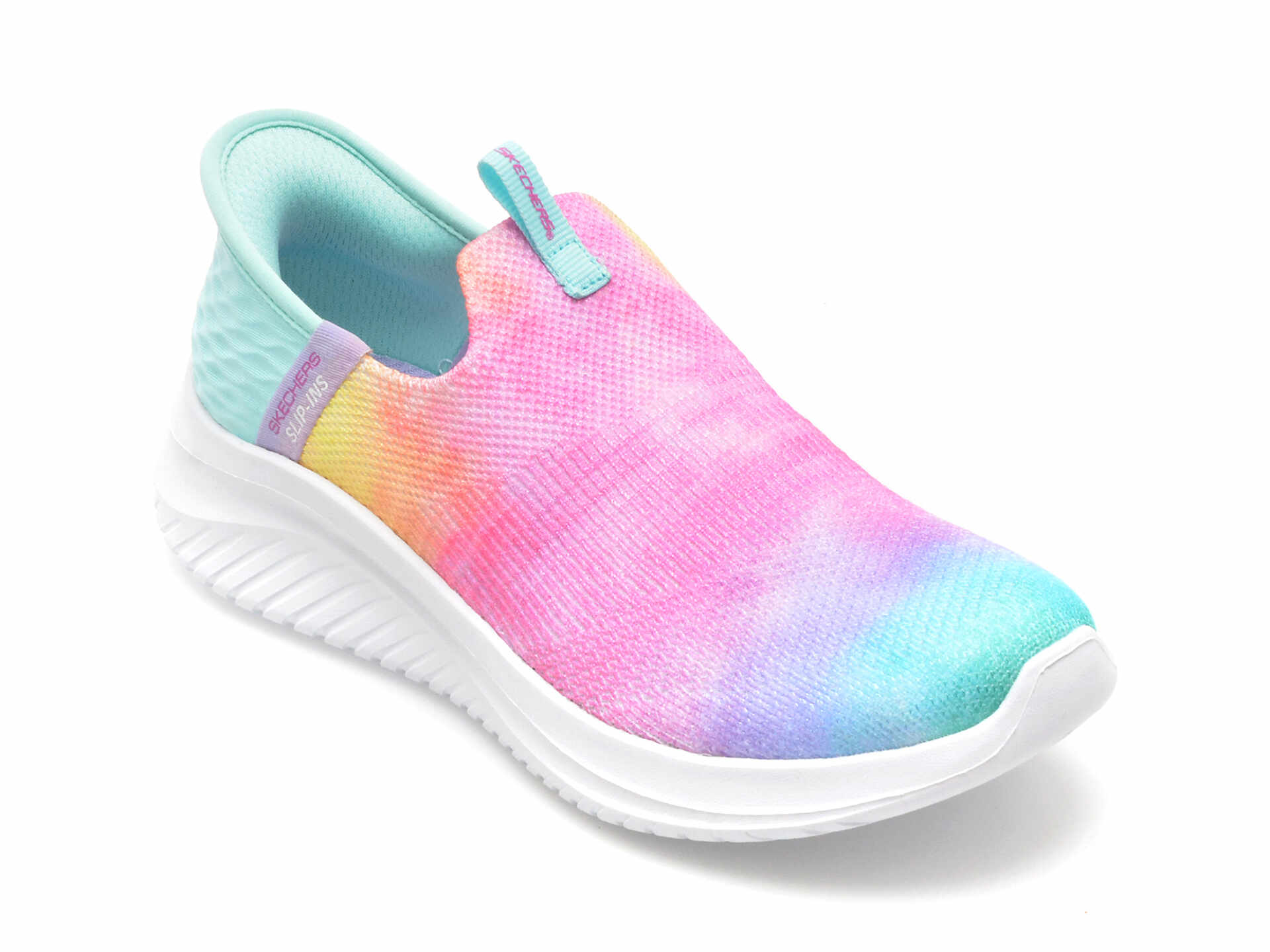 Pantofi SKECHERS multicolor, ULTRA FLEX 3.0, din material textil