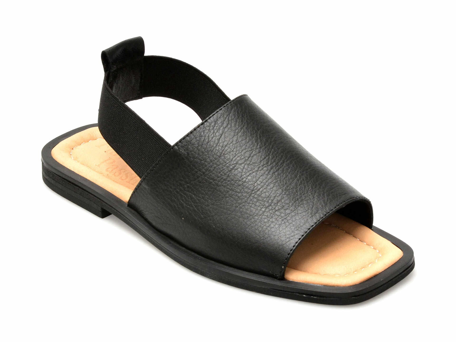 Sandale FLAVIA PASSINI negre, 5001802, din piele naturala