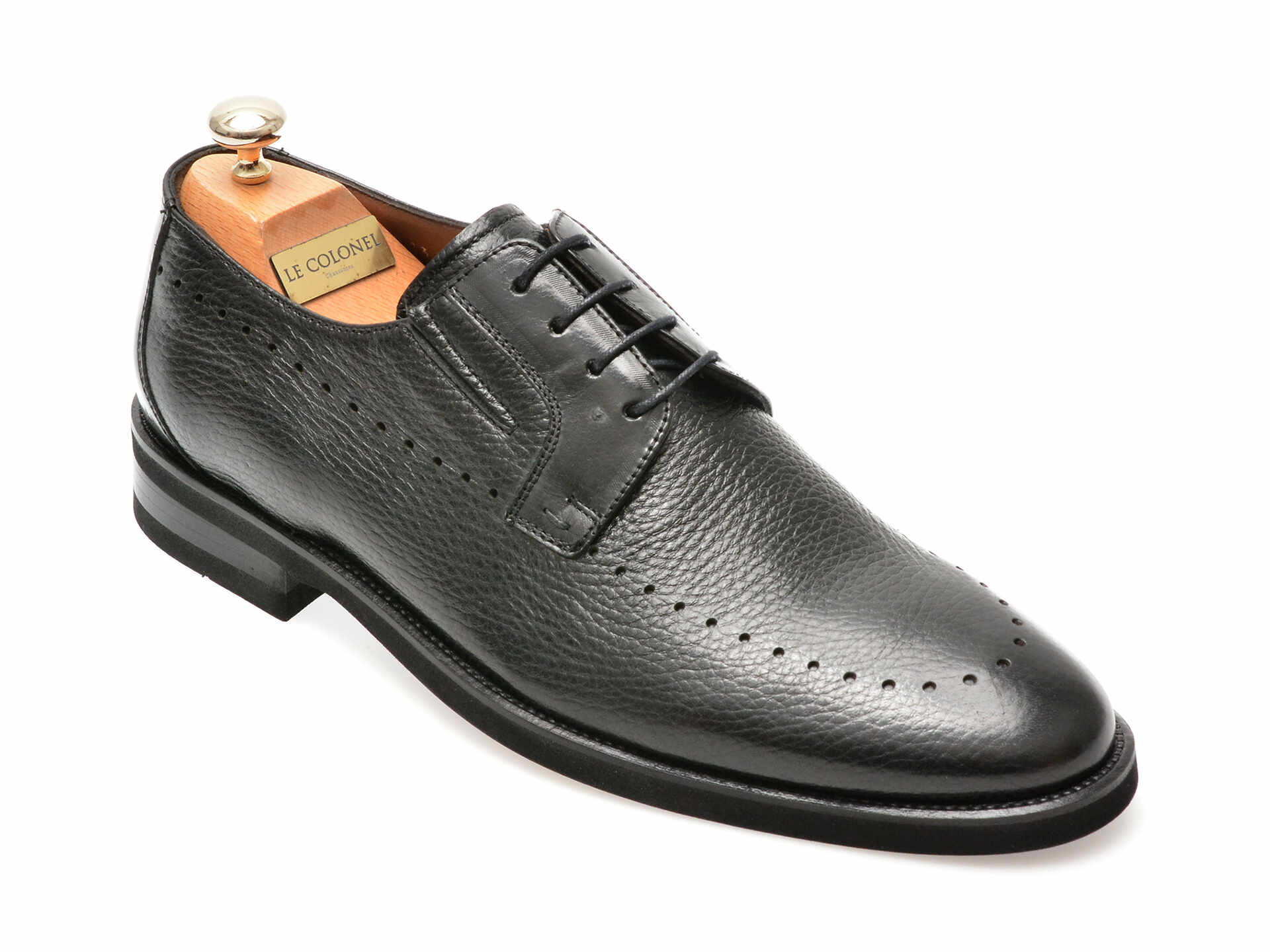Pantofi eleganti LE COLONEL negri, 4221341, din piele naturala