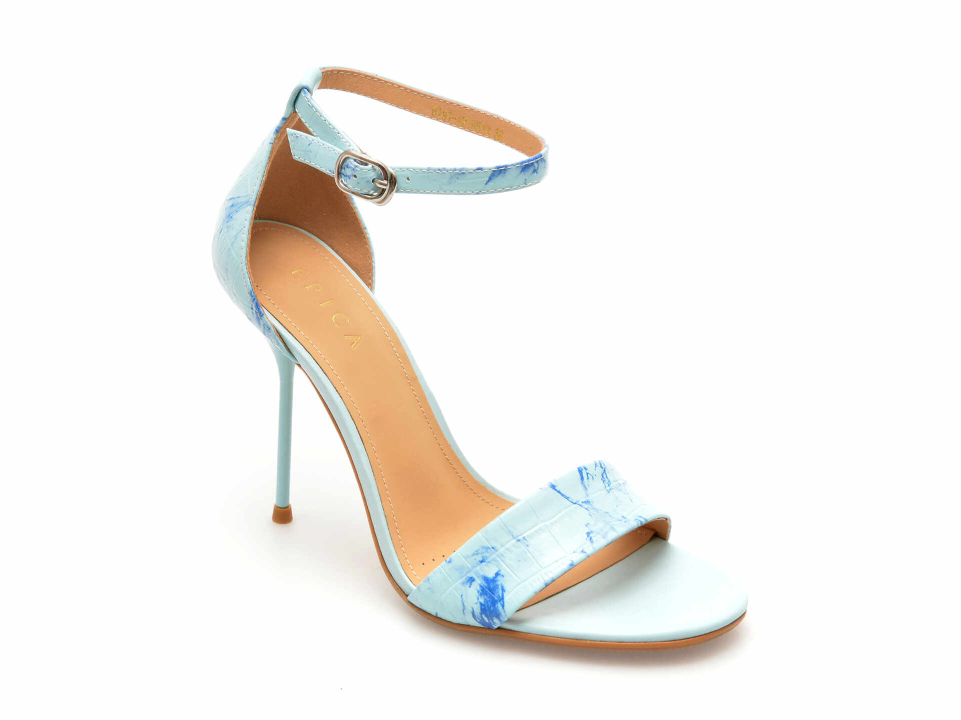 Sandale elegante EPICA albastre, 6791, din piele naturala