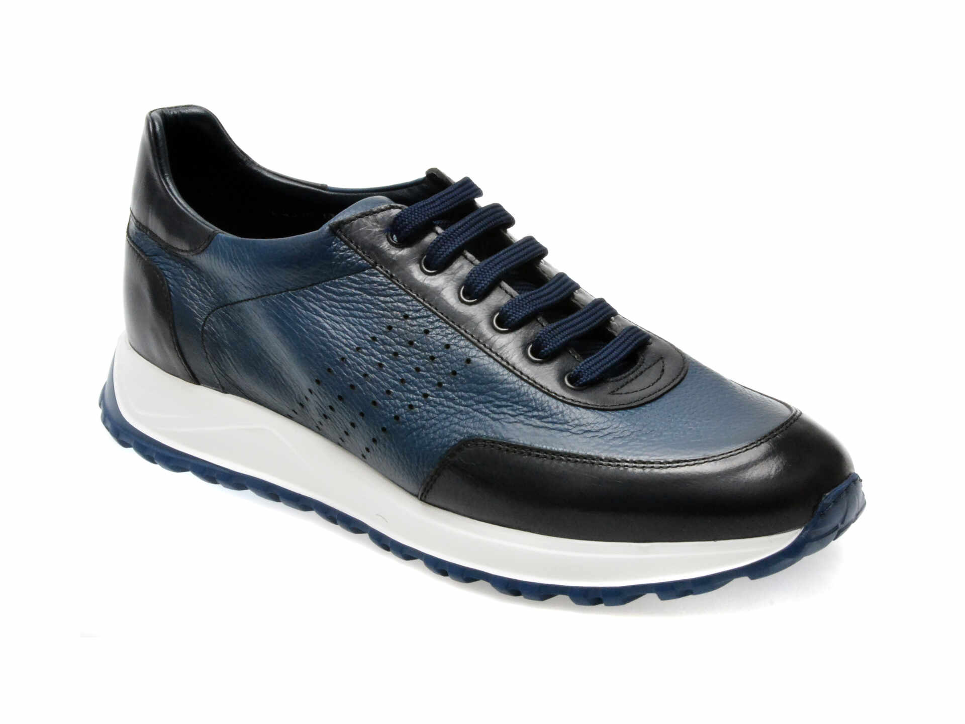 Pantofi casual LE COLONEL albastri, 643541, din piele naturala