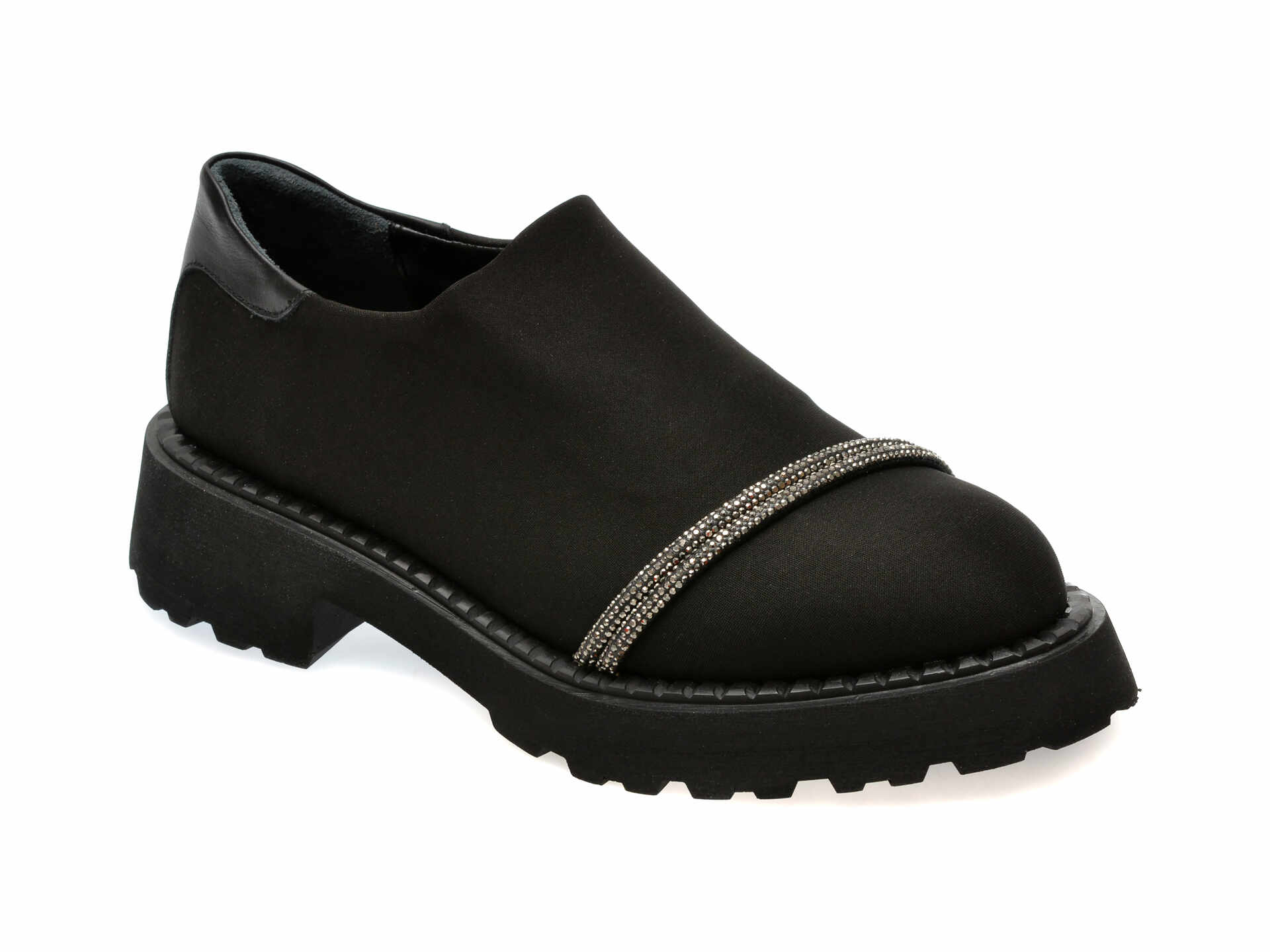 Pantofi casual GRYXX negri, 532457, din material textil