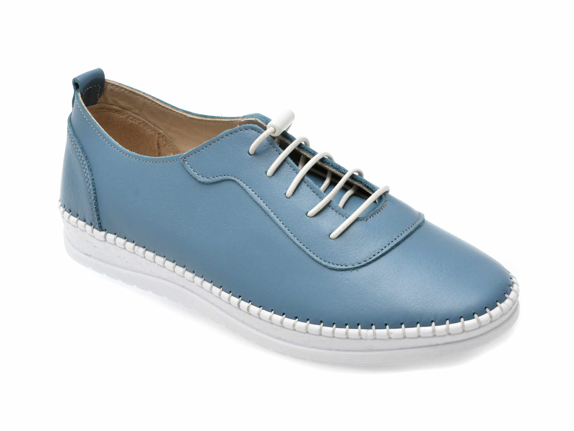 Pantofi casual FLAVIA PASSINI albastri, CS581, din piele naturala