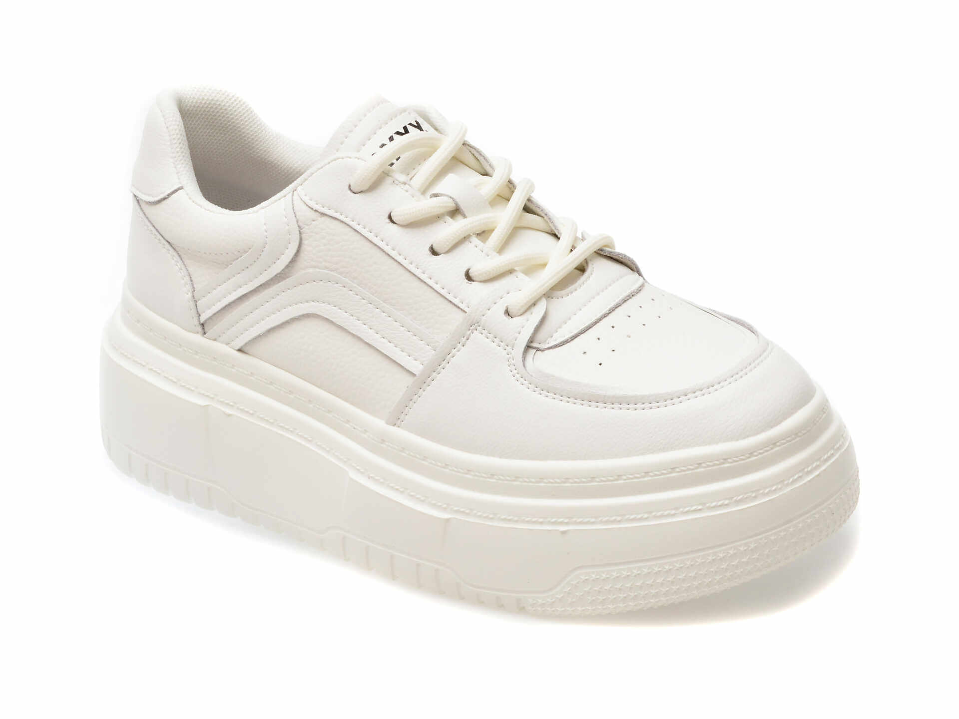 Pantofi casual GRYXX albi, 16, din piele naturala