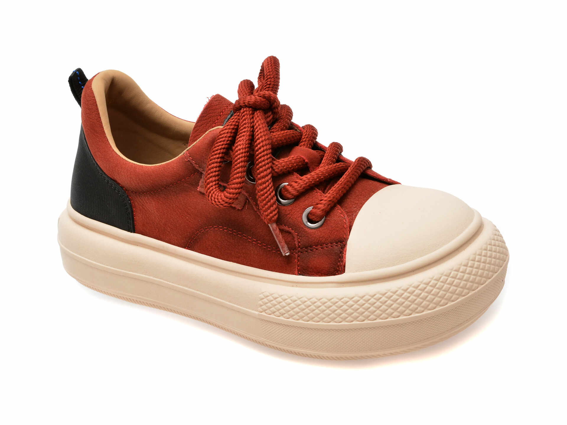 Pantofi casual GRYXX rosii, 2566, din piele naturala