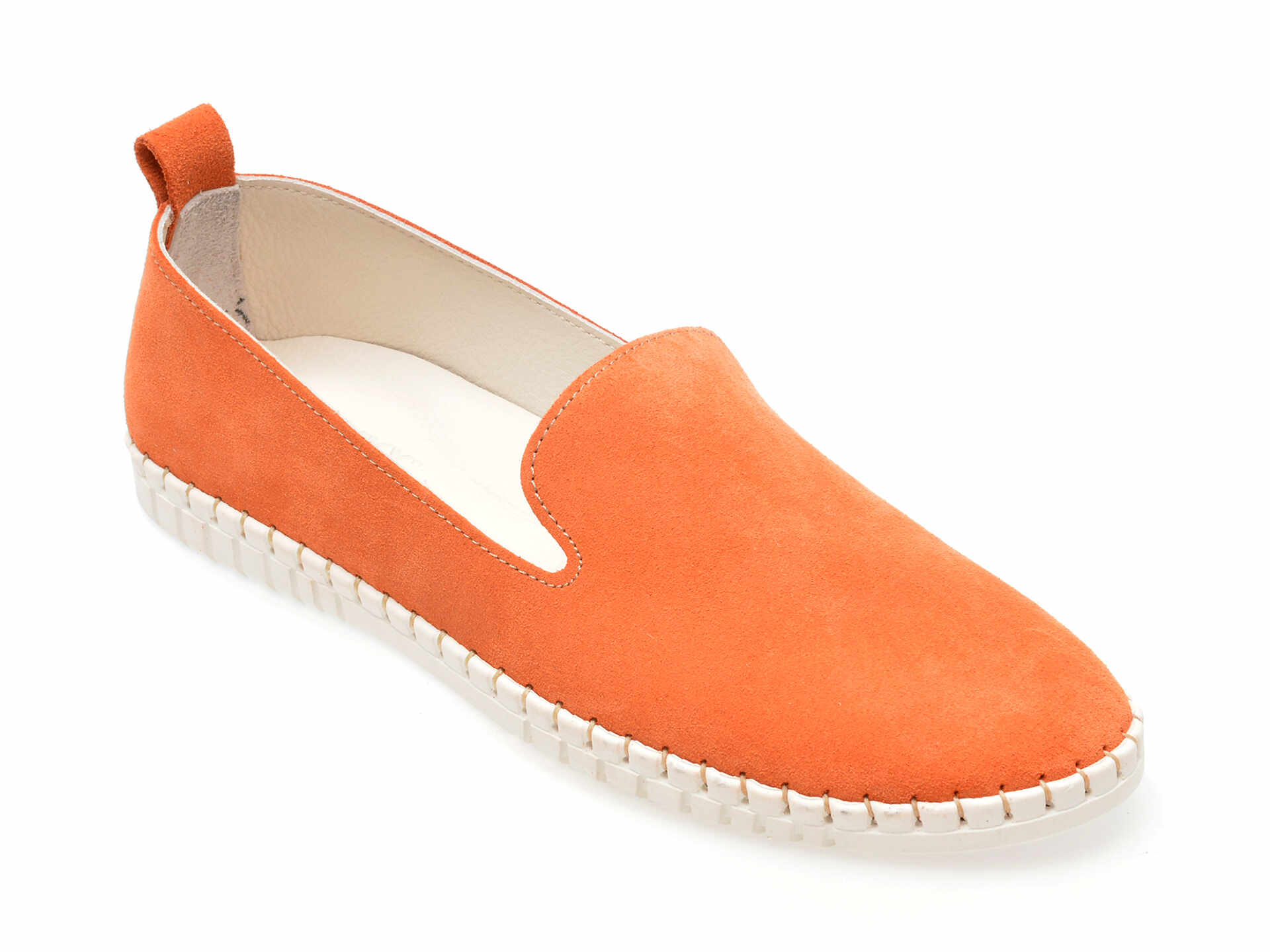 Pantofi casual GRYXX portocalii, 5001697, din piele intoarsa