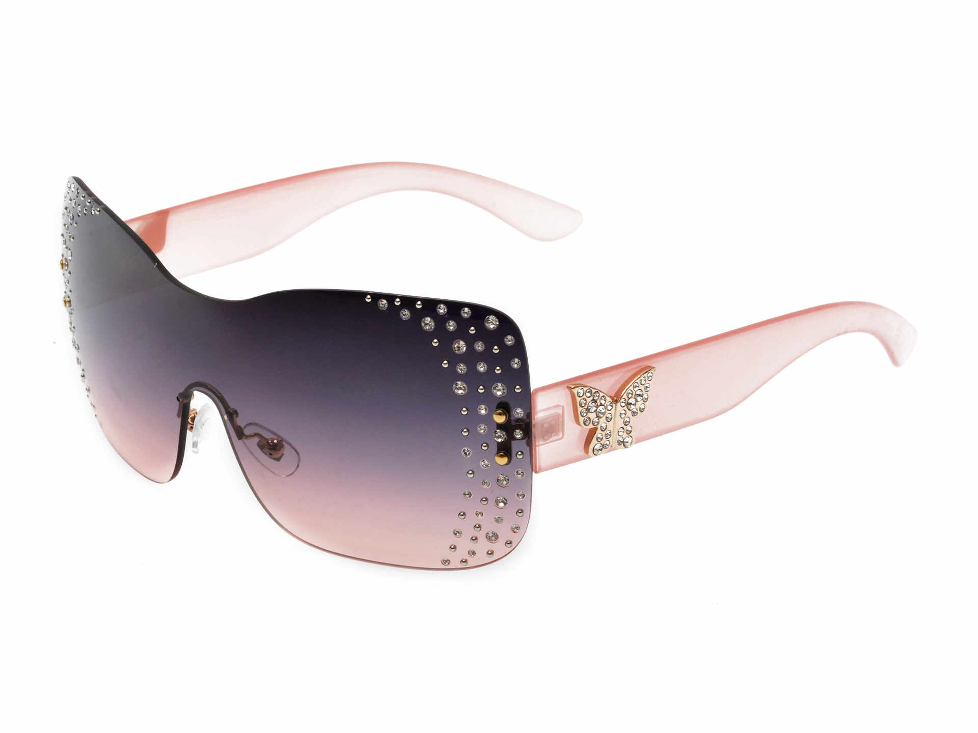 Ochelari de soare ALDO roz, 13538072, din pvc