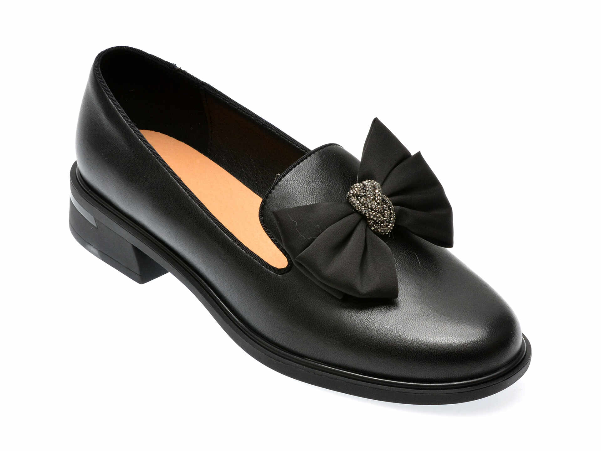 Pantofi casual FLAVIA PASSINI negri, V997G29, din piele naturala