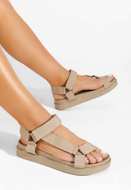 Sandale sport dama Nemia kaki