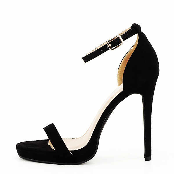 Sandale elegante negre BLJY6887 -132