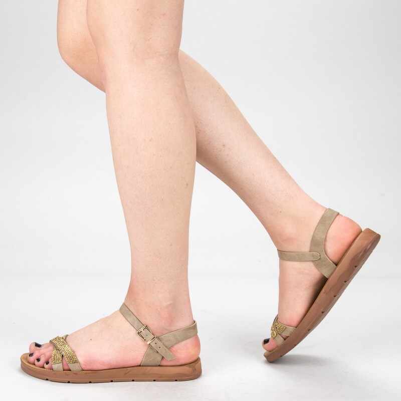 Sandale Dama WS106 Khaki | Mei