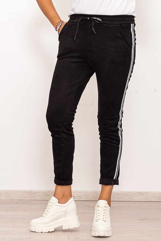 Pantaloni Dama P010 Negru | Fashion