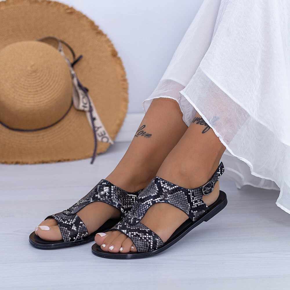 Sandale Dama XQJ5 Negru | Mei