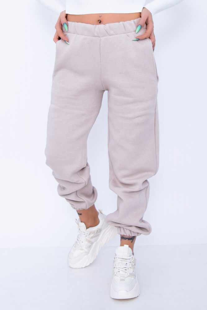 Pantaloni Dama 9601 Bej deschis | Fashion