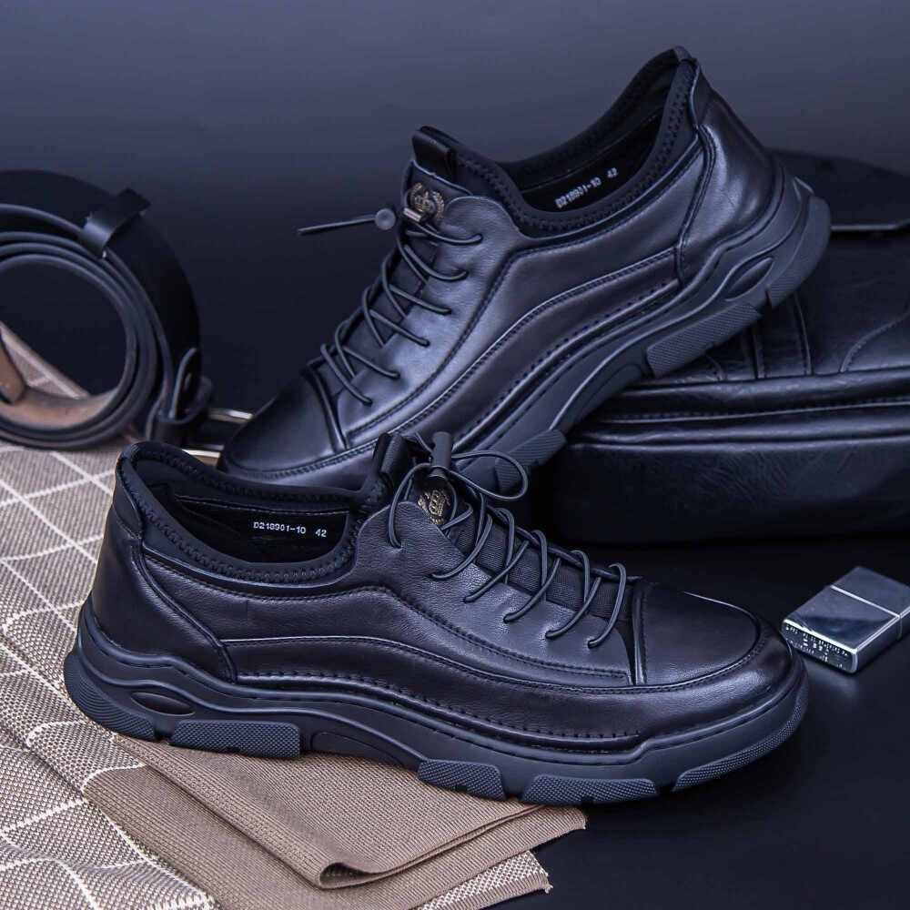 Pantofi Barbati D218901-10 Negru | F.Gerardo