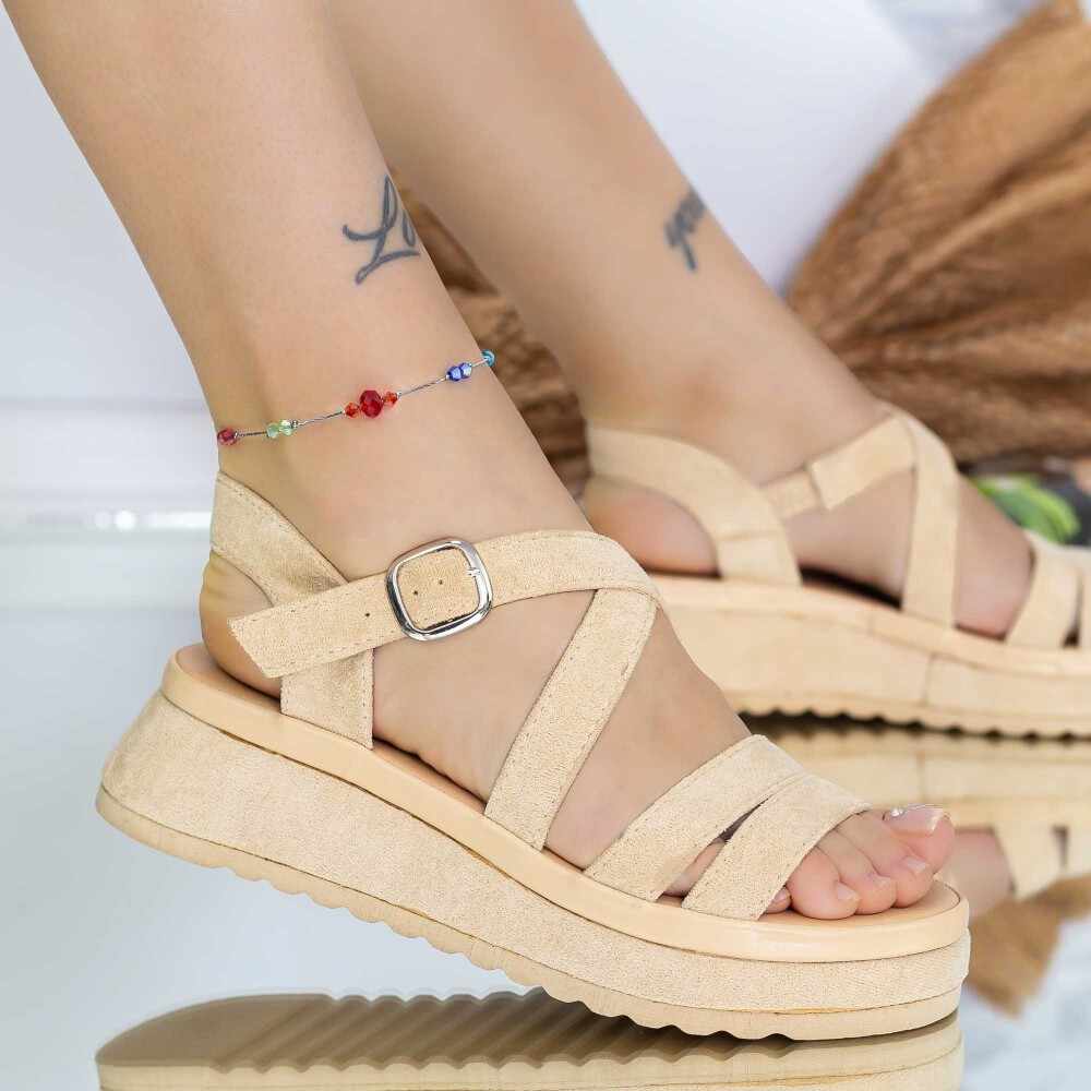 Sandale Dama YSD1 Bej | Mei