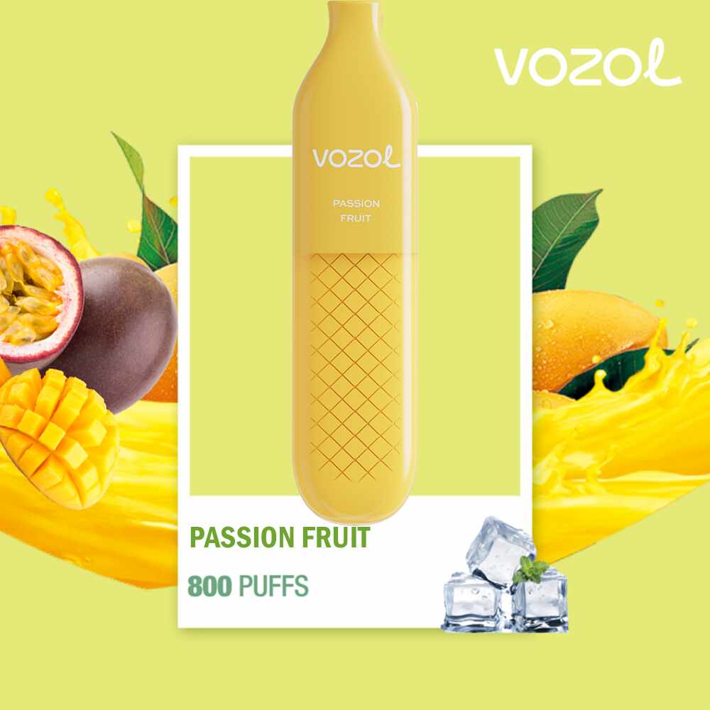 Narghilea electronica de unica folosinta ALIEN800 Passion Fruit Vozol