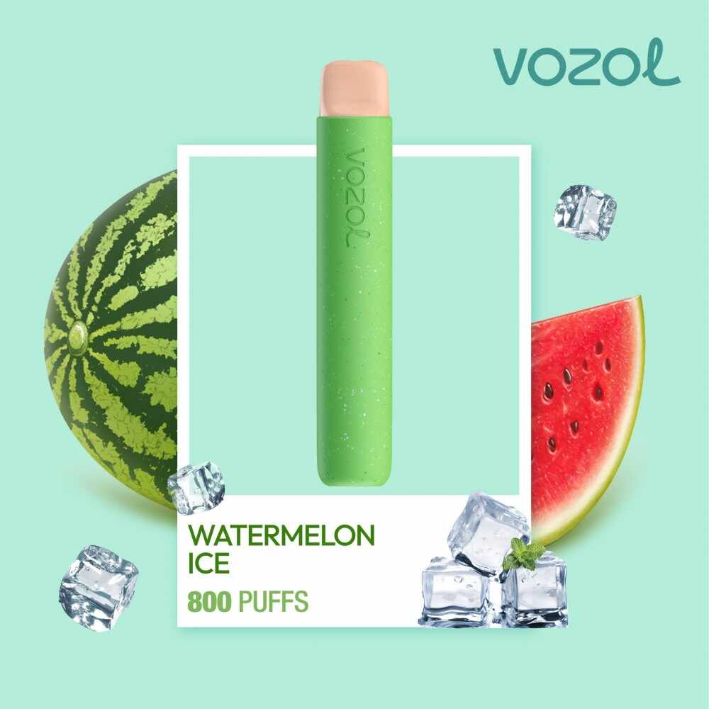 Narghilea electronica de unica folosinta STAR800 Watermelon Ice Vozol