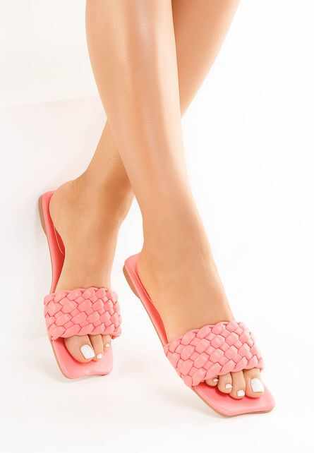 Papuci dama Aija roz