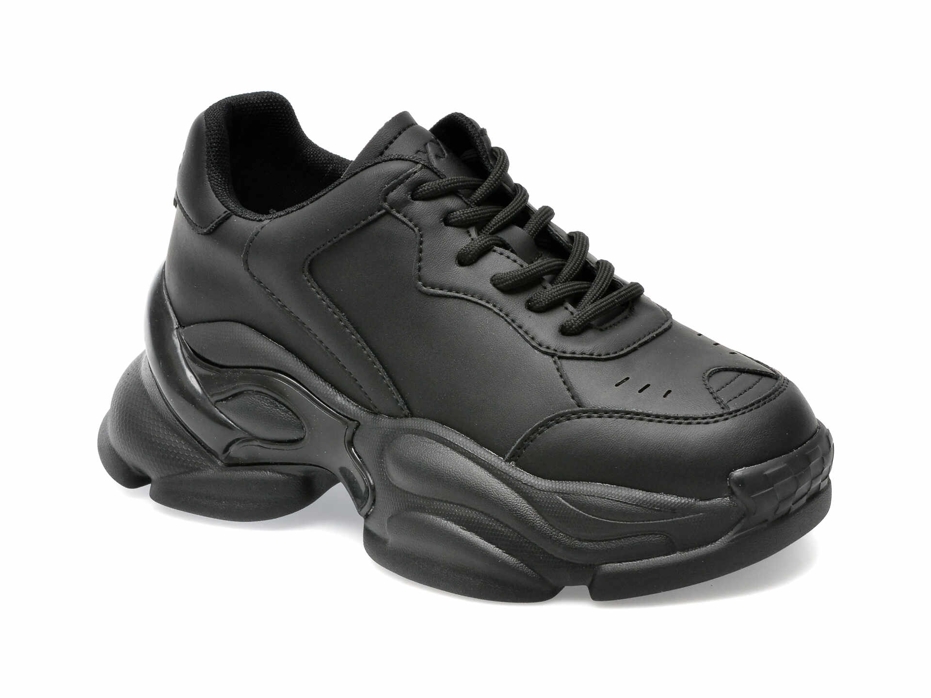 Pantofi GRYXX negri, 2005, din piele naturala