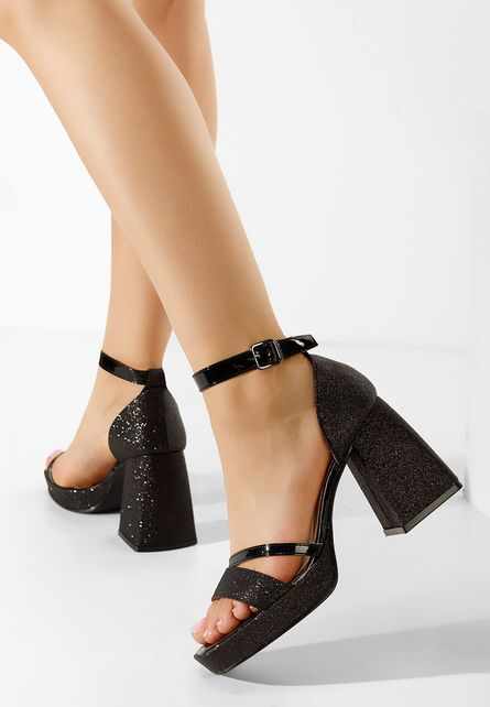 Sandale dama elegante Tiesa negre