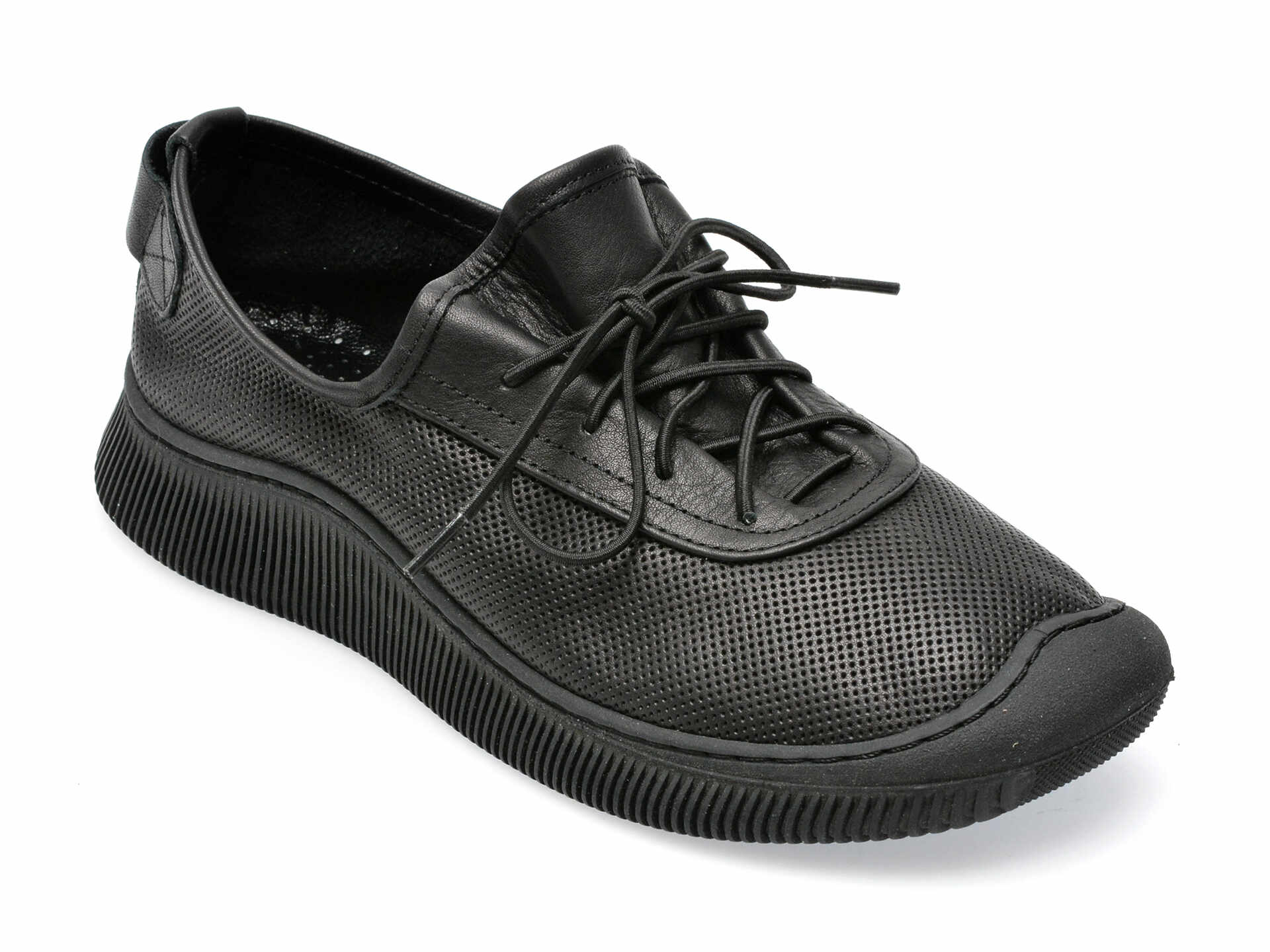Pantofi GRYXX negri, 725992, din piele naturala