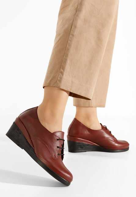Pantofi cu platforma Menora rosii